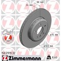 Zimmermann BRAKE DISC - FORMULA F/COATED 150.2919.32